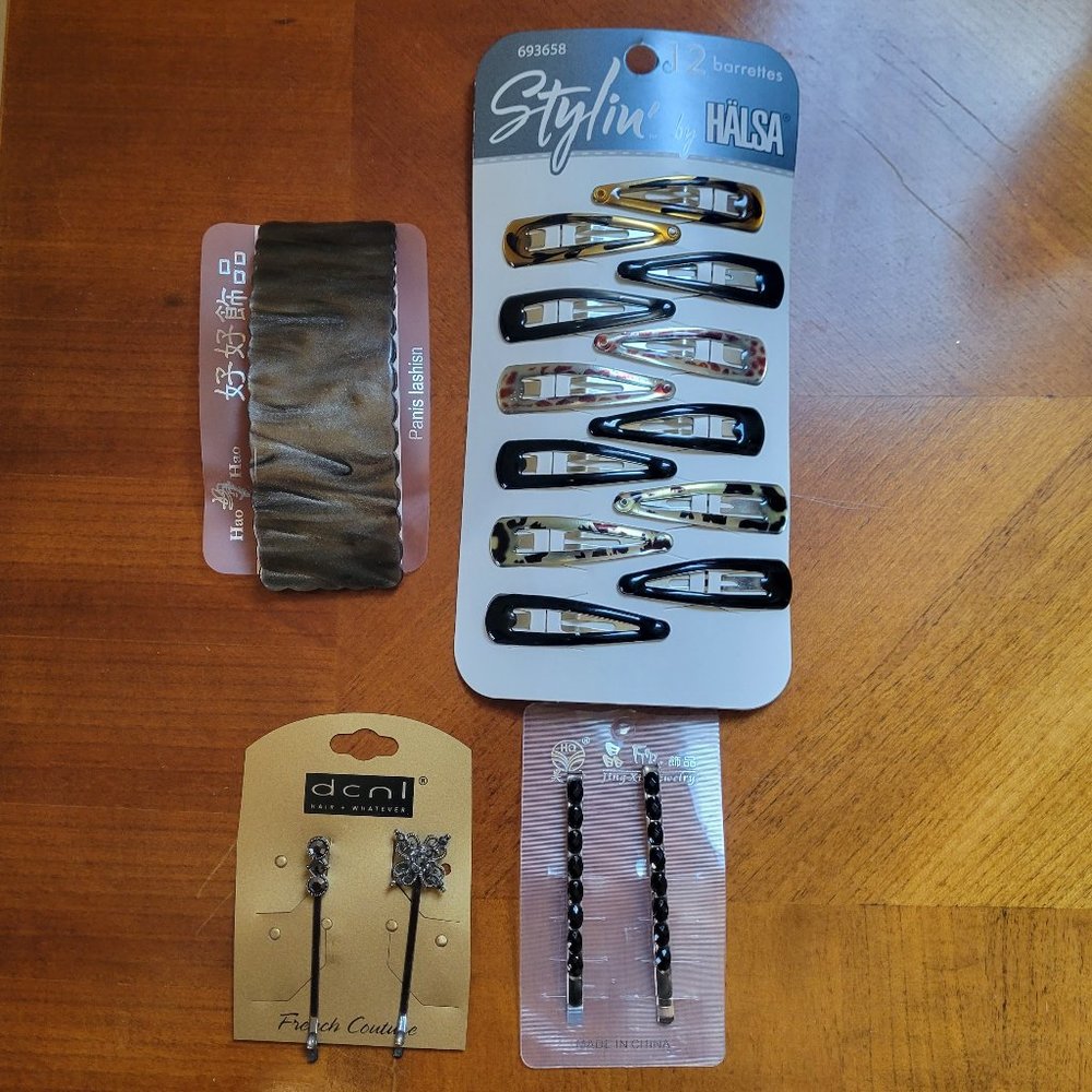 Hair clips and barrette Bundle
